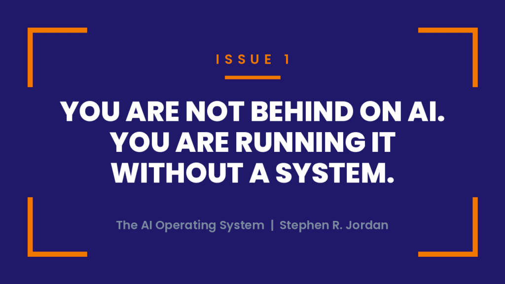 AI governance for executives, The AI Operating System Issue 1