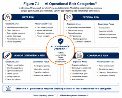 Figure 7.1 AI Operational Risk Categories