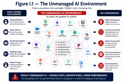 Figure I.1 — The Unmanaged AI Environment.