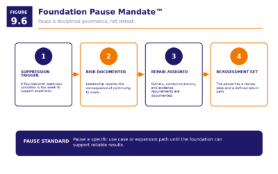 Figure 9.6   Foundation Pause Mandate